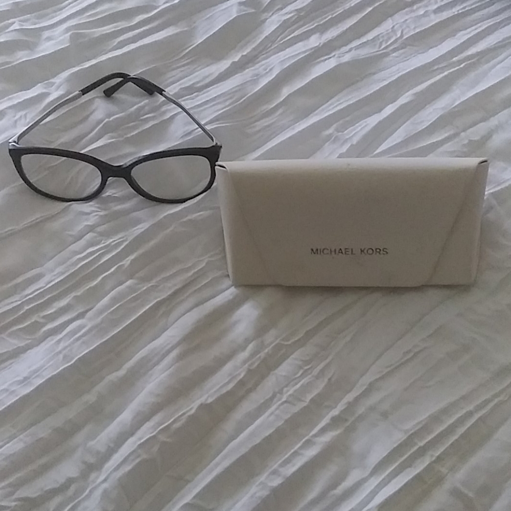 Authentic Micheal Kors Black Frames and Case